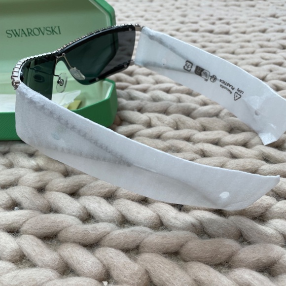 Swarovski Mask Sunglasses (Gray) NWT!